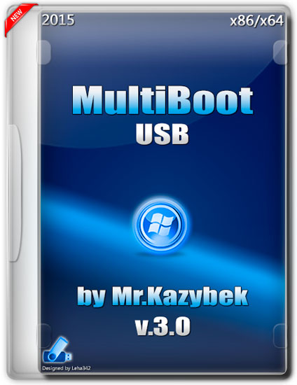 MultiBoot USB v.3.0 x86/x64 by Mr.Kazybek (RUS/2015)