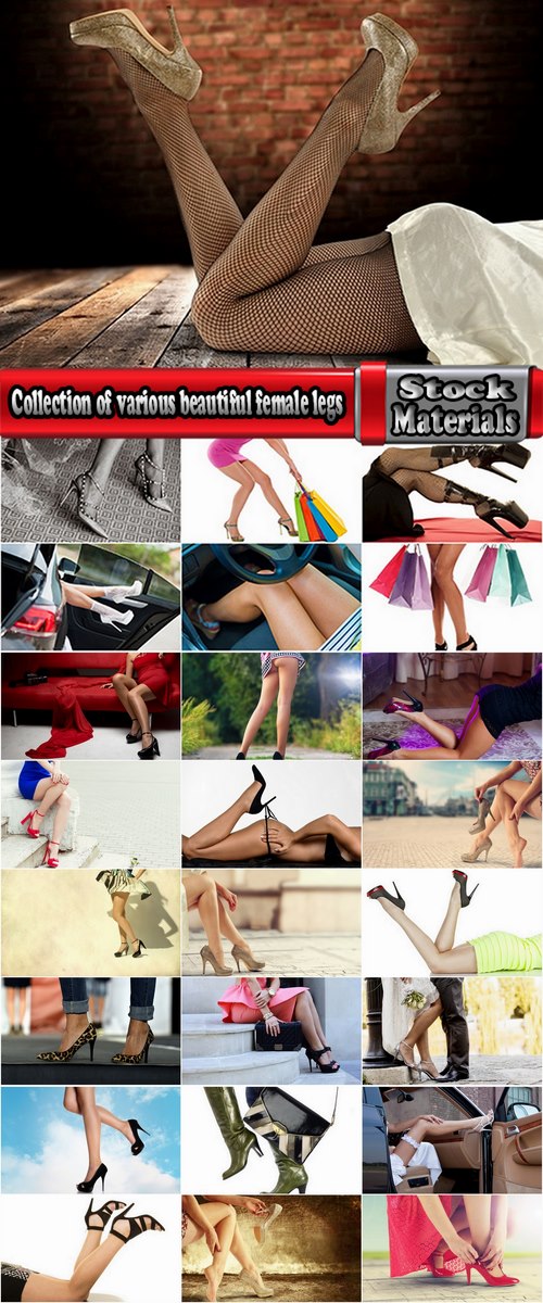Collection of various beautiful female legs 25 HQ Jpeg