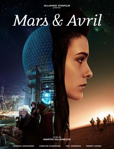 მარსი და აპრილი / Mars et Avril (2012/RUS/DVDRip)