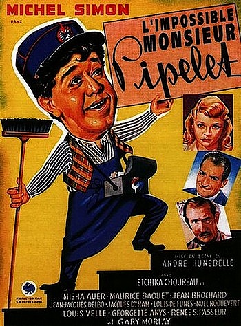 Невыносимый господин Болтун / L'Impossible Monsieur Pipelet (1955) DVDRip