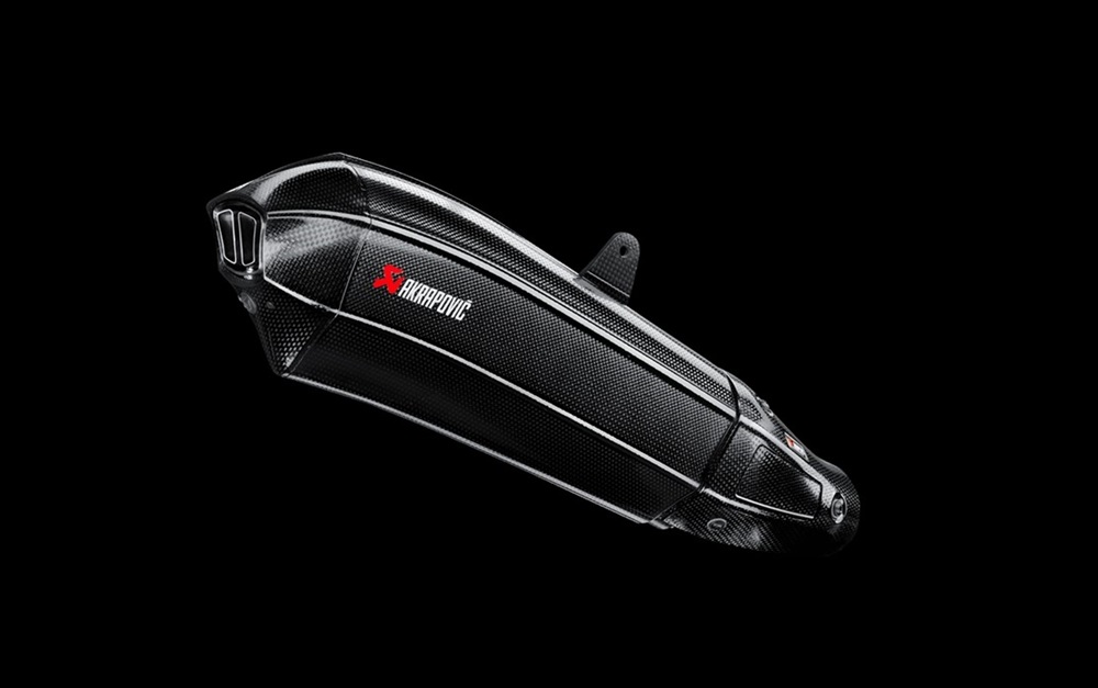 Компания Akrapovic представила карбоновый глушитель Kawasaki Ninja H2