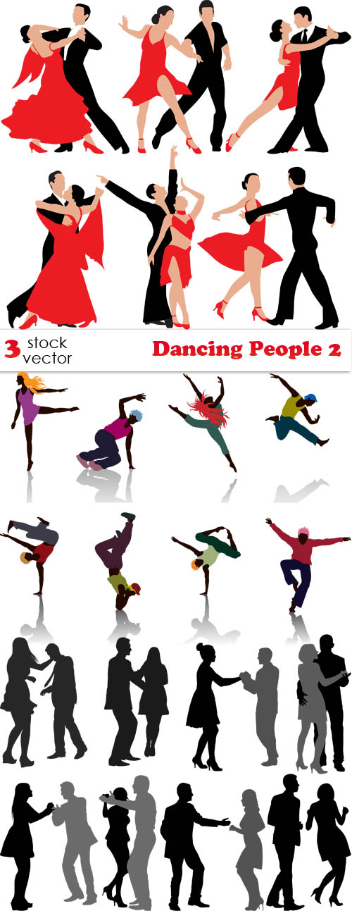 Vectors - Dancing People 2