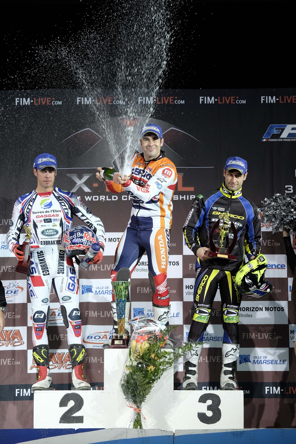 FIM X-Trial Indoor 2015, этап 2 - Марсель (результаты, фото)