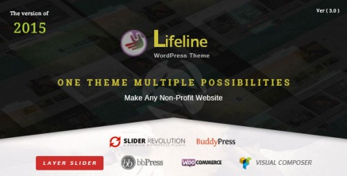 Lifeline v3.0.2 - NGO Charity Fund Raising WordPress Theme product