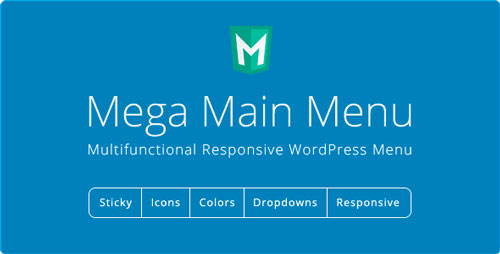 Mega Main Menu v2.0.4 - WordPress Menu Plugin product image