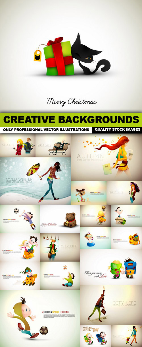 Creative Backgrounds Vector