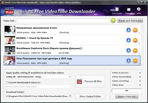 ChrisPC Free VideoTube Downloader 8.10 + Portable