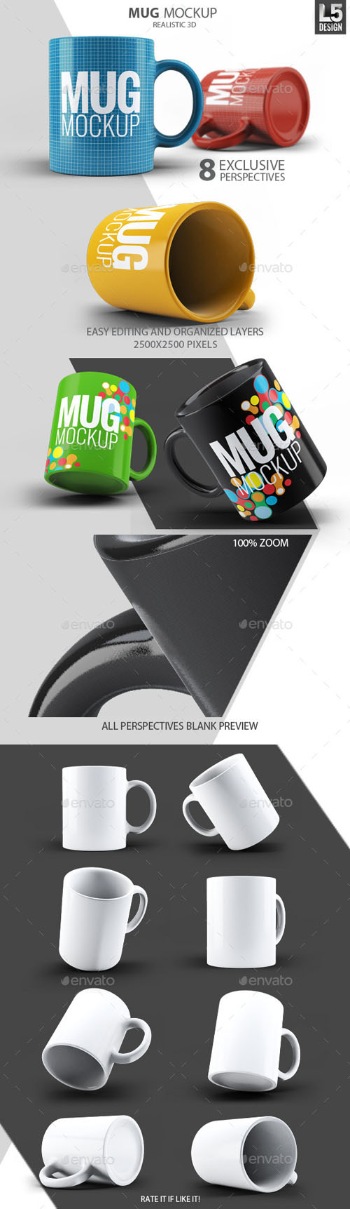 Mug Mock-Up - Graphicriver 10474401