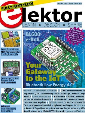   Elektor Electronics №3-4 (March-April 2015) USA 