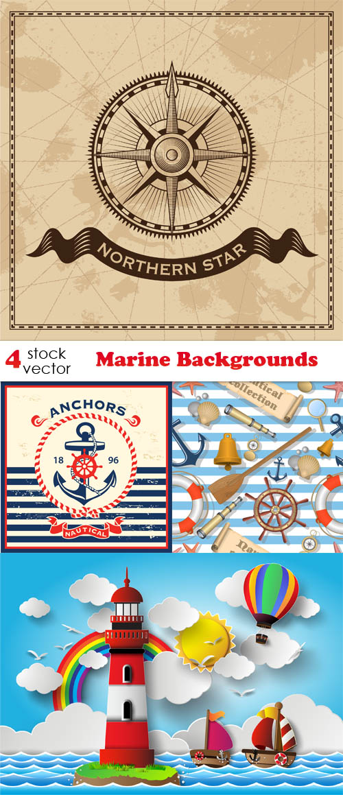 Vectors - Marine Backgrounds