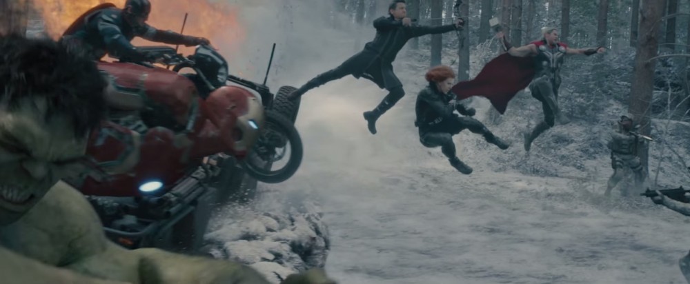 Мотоциклы Harley-Davidson  в фильме Мстители 2: Эра Альтрона (трейлер)