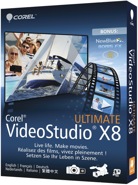 Corel VideoStudio X8 18.0.0.181 Ultimate