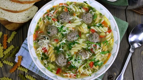 Суп с фрикадельками по-итальянски (2016)