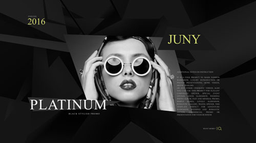 Platinum Fashion Promo - Project for After Effects (Videohive)