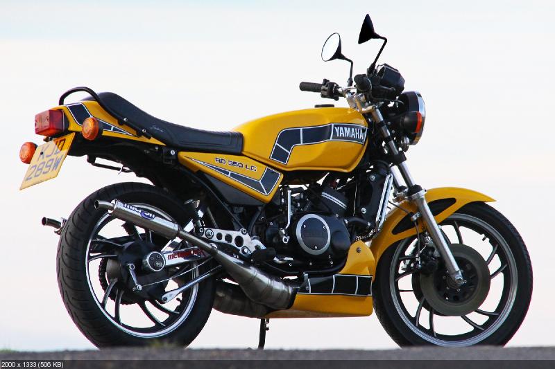 Мотоцикл Yamaha RD350LC 1981
