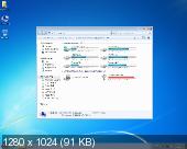 Windows 7 Professional SP1 by CUTA v1.0 (x64) (2014) [Rus]