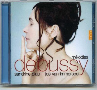 Sandrine Piau (soprano) & Jos van Immerseel (piano) – melodies Debussy / 2007 Naïve