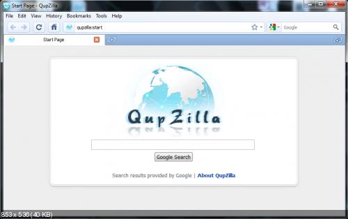 QupZilla 1.8.3 (2014) РС | + Portable