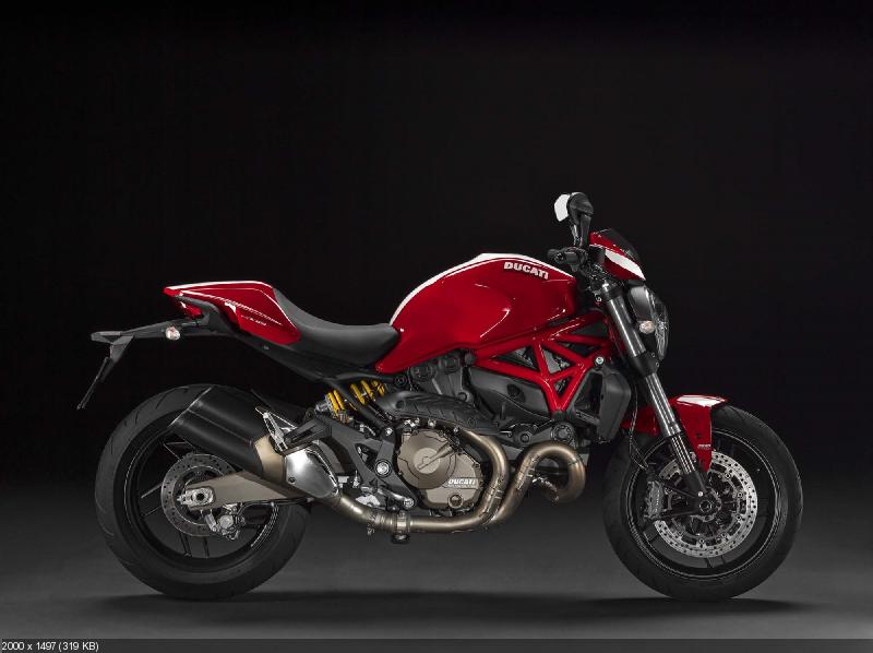 Мотоциклы Ducati Stripe-серии: Monster 821 / Monster 1200 S (2015