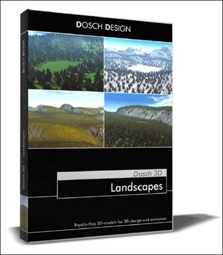 Dosch Design:3D _ Landscapes (Full 3 CDs)