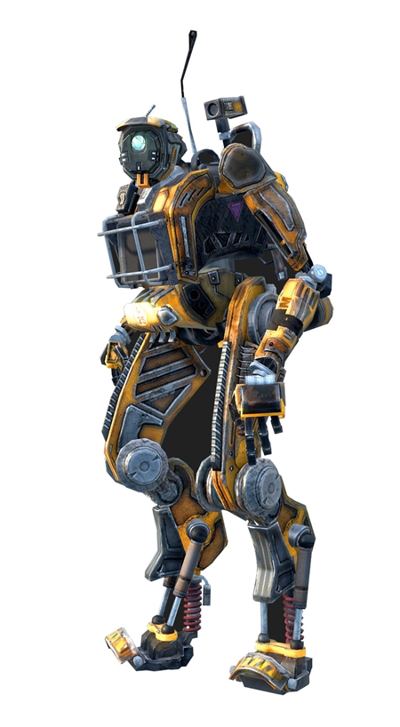 TitanFall Marvin (OBJ with Textures)