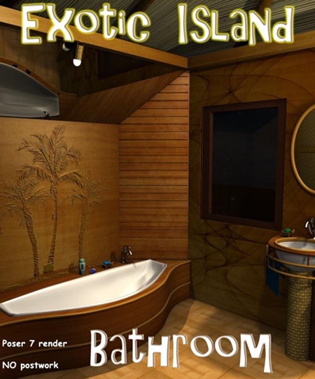 Exotic island Bathroom 
